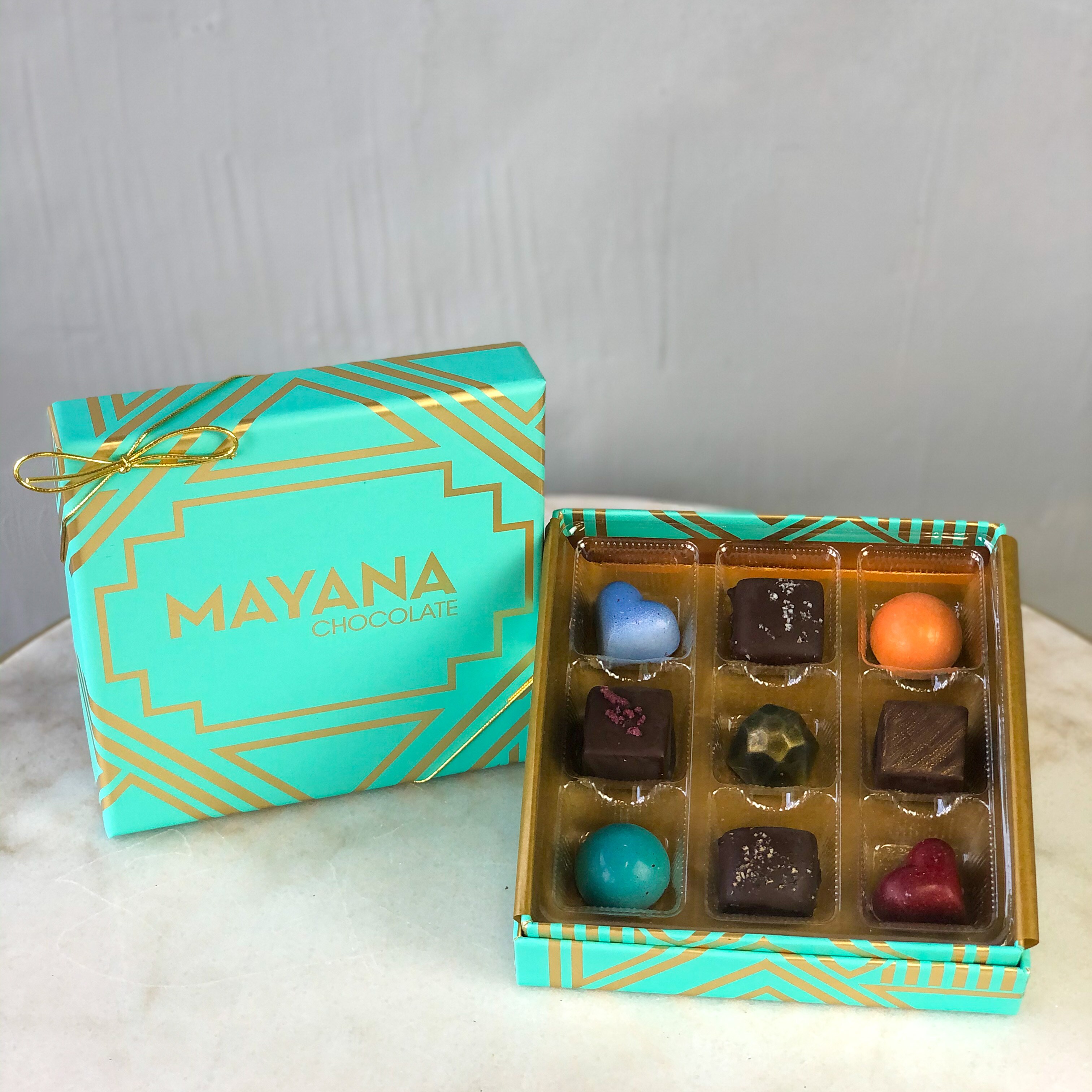 9 Piece Mayana Chocolate